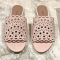 Alaia 2025 Vienne Slippers Pink Lambskin 293660