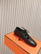 HM 25 Marry Jane Black Lambskin 346242