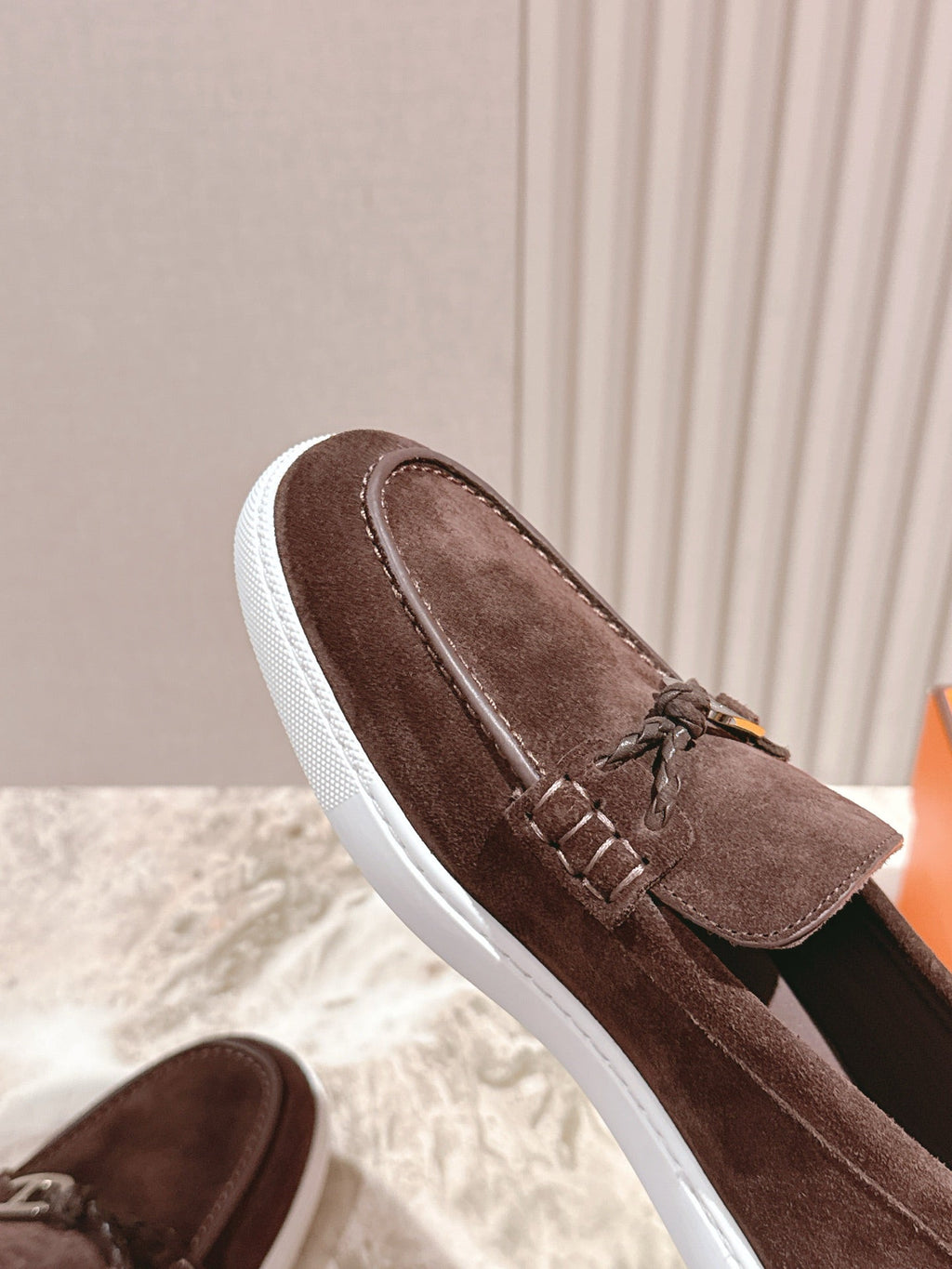 HM 25s Ignacio Loafer Dark Brown Suede Rubber 445346