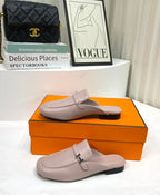 IENA MULE CREPE CALFSKIN