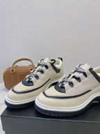 CC Sneaker In Ivory White Cowhide 144772
