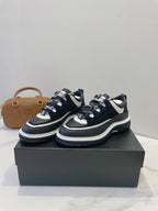 CC Sneaker In Black Cowhide 144774