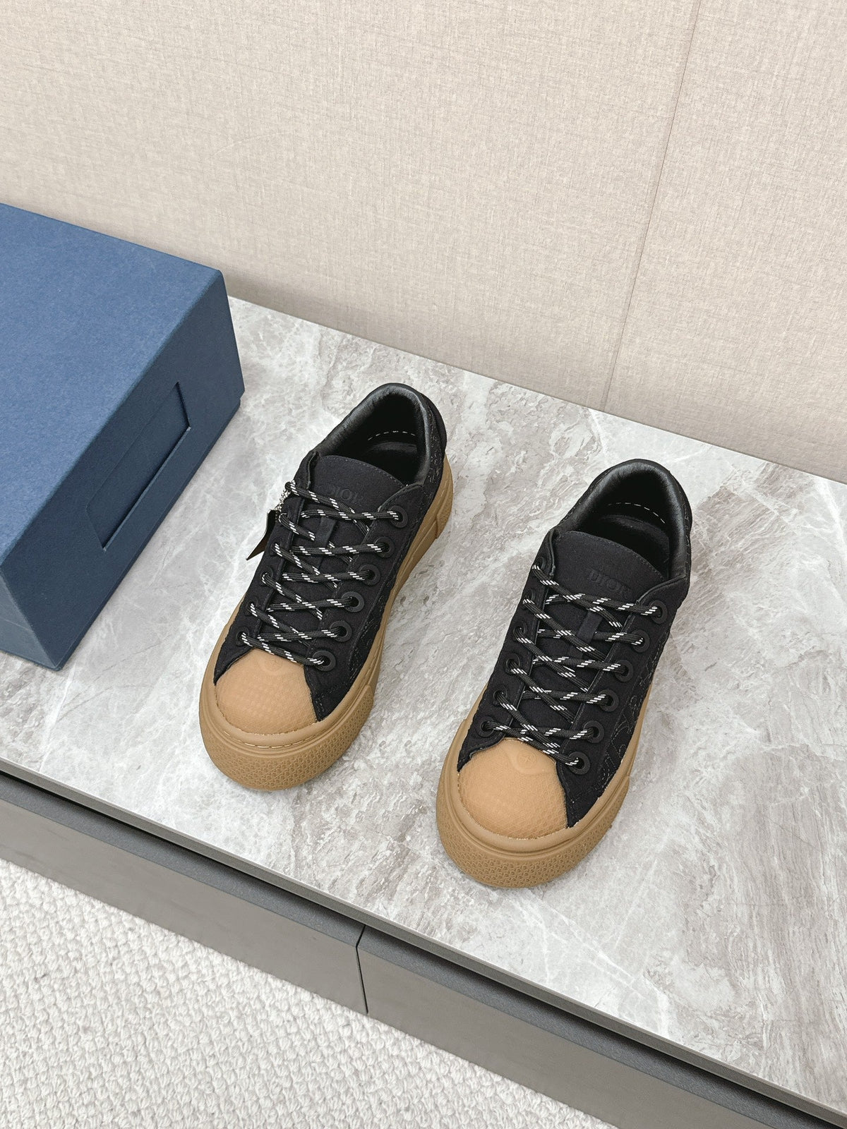 CD And Stone Island B33 Sneaker – Limited And Numbered Edition Black Canvas