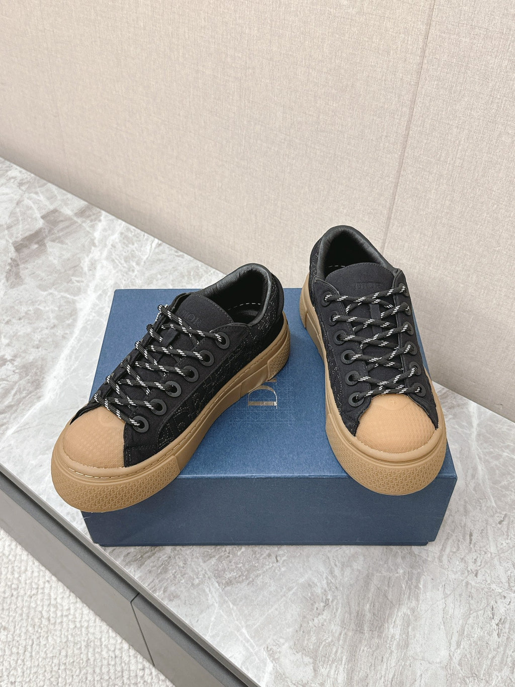 CD And Stone Island B33 Sneaker – Limited And Numbered Edition Black Canvas