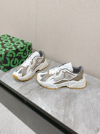 DC Daymaster Sneakers Muted Brown White Cowhide & TPU 116663