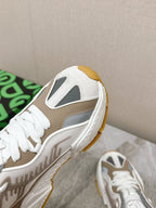 DC Daymaster Sneakers Muted Brown White Cowhide & TPU 116663