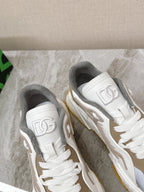 DC Daymaster Sneakers Muted Brown White Cowhide & TPU 116663