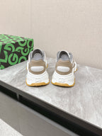 DC Daymaster Sneakers Muted Brown White Cowhide & TPU 116663