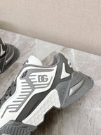 DC Daymaster Sneakers Gray White Cowhide & TPU 116671