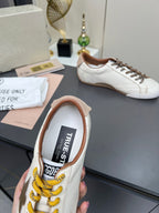 Golden Goose 26s True-Star Sneakers White Sliver Leather 735908