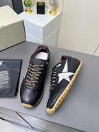 Golden Goose 26s Marathon Runner Sneakers Black Leather 735858