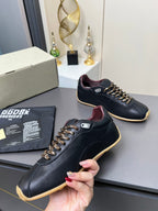 Golden Goose 26s Marathon Runner Sneakers Black Leather 735858