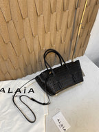 NEO MINA 20 BAG IN BLACK VIENNA CALFSKIN
