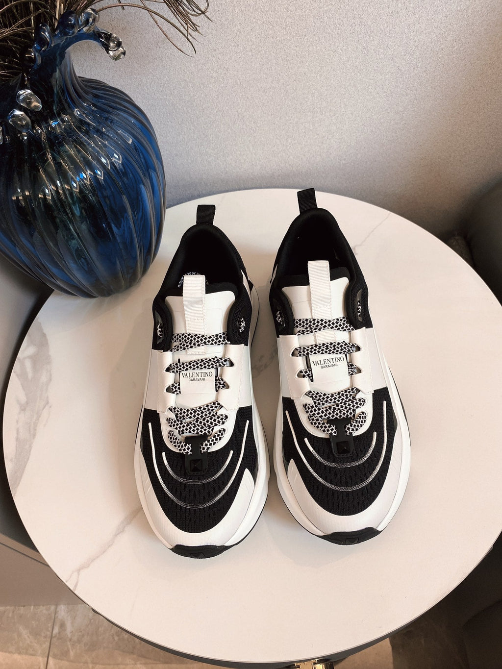 VT 25S Sneakers White Black Mesh TPU 563475