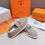 HM Men's Ignacio Loafer Beige Suede 713056