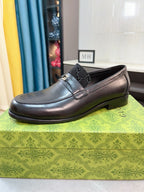 GG Men's Loafer Black Cowhide 233530