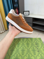 GG Men's Sneaker Brown Suede 478218