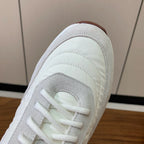 LP Week End Walk Sneaker In White Grey Mix Black Denim Fabric And Sudede 984392