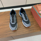 LP Week-End Walk Sneaker In Grey Black Mix Blue Mesh Fabric 984408