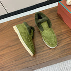 LP Open Walk Chukka Boot Green Suede Lamb Fur