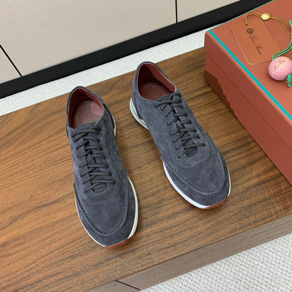 LP Week-End Walk Sneaker In Grey Suede 984398