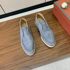 LP Open Walk Ankle Boot In Grey Blue Suede 984352