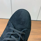 LP Winter Nuages Ankle Boot Dark Navy Blue Fur Suede 550812
