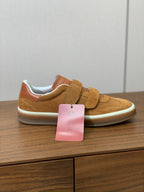 LP Kid's Tennis Walk Sneaker Camel Suede Calfskin 585746