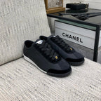CC Sneake Black Cowhide And Velvet