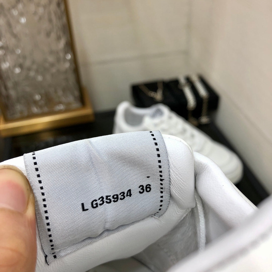 CC Sneaker White Cowhide