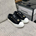 CC Low Sneaker Black Wool