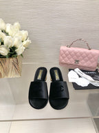 CC 25C Mid Heel Mule Black Velvet Substance 212952