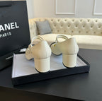 CC 25C Mary Jane White Sheepskin 212989