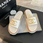 CC 25C Slippers White Sheepskin 213107