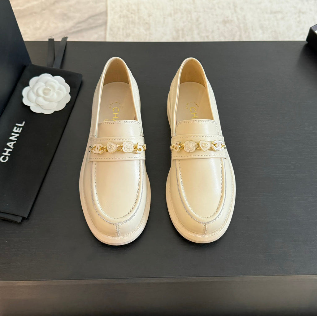 CC 25C Loafer White Leather 212969