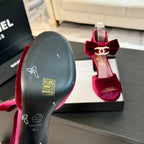 CC Sandals Red Velvet