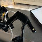 CC Mary Janes Black Velvet