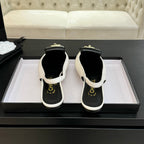 CC 25C Slingback Flat White   sheepskin 212950