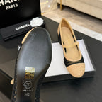 CC 25P Mary Jane 50mm Beige Black Raffia 373791