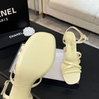CC Cruise 25/26 Sandal 95mm Lemon Yellow Patent Leather
