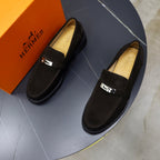 HM Men's Icone Loafer Dark Brown Suede 714426