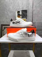 HM Men's Sneaker White Lambskin 543950