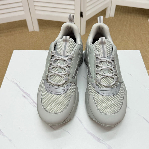 CD B22 Sneaker Grey Mesh Calfskin 648059