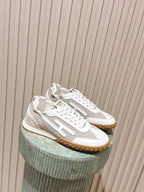 HM Jet Sneaker White Light Grey Mesh Calfskin 583755