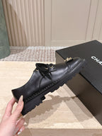CC 26s Shoes 2cm Black Calfskin 583903