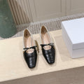 CD M  Pump 4cm Black White Crocodile-Printed Calfskin 694202