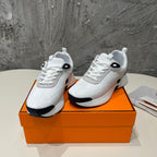 HEROS SNEAKERS WHITE MIX BLACK GOATSKIN