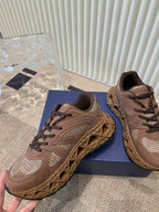 CD Sneaker B35 In Brown Suede And Fabric 113129
