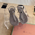 LP 25C Mindil Sandal Koala Brown Suede 208098