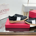 VL 25s Upvillage Sneakers In White Mix Black Lambskin